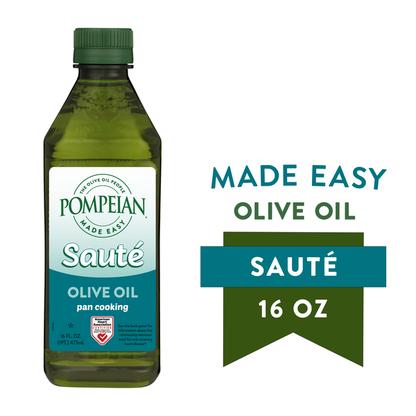 Pompeian Made Easy Sauté Olive Oil hero