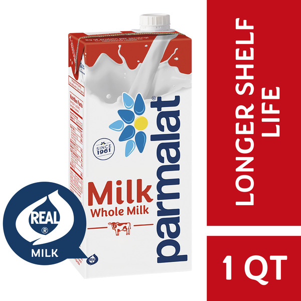 Non-Refrigerated Milk Parmalat Whole Milk Shelf Stable hero