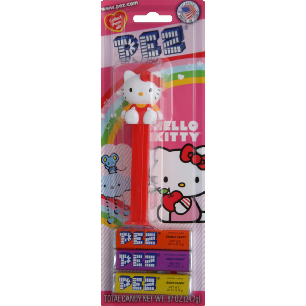 Candy & Chocolate PEZ Dispenser, Candy, Hello Kitty hero