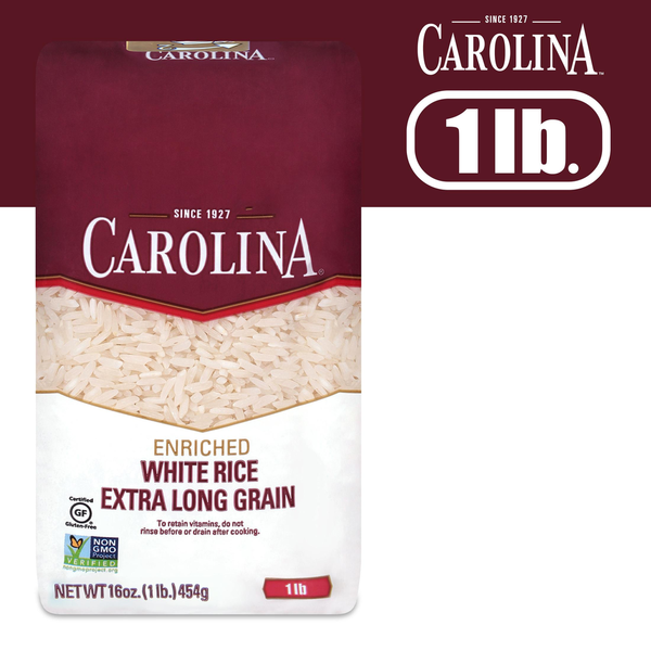 Rice & Grains Carolina Enriched Extra Long Grain White Rice hero