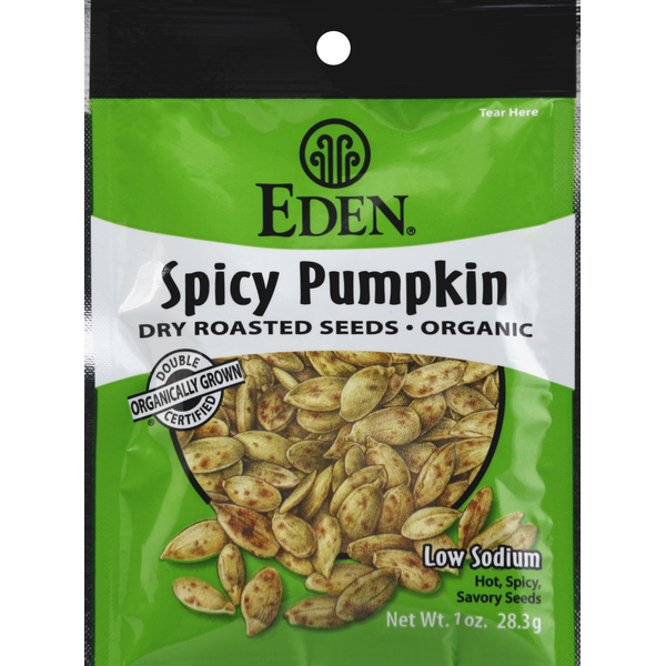 Nuts, Seeds & Dried Fruit Eden Foods Pumpkin Seeds, Organic, Spicy hero