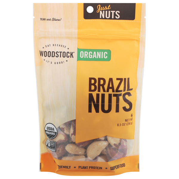 Nuts, Seeds & Dried Fruit WOODSTOCK Brazil Nuts, Organic hero