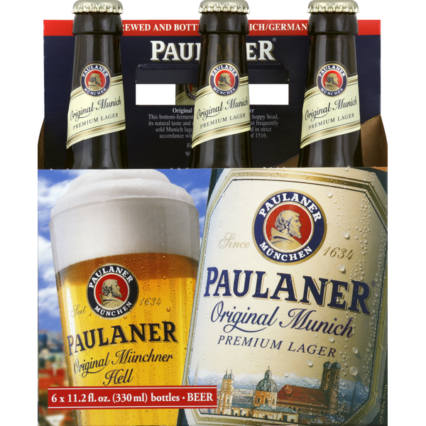 Beers & Coolers Paulaner Lager, Premium, Original Munich hero