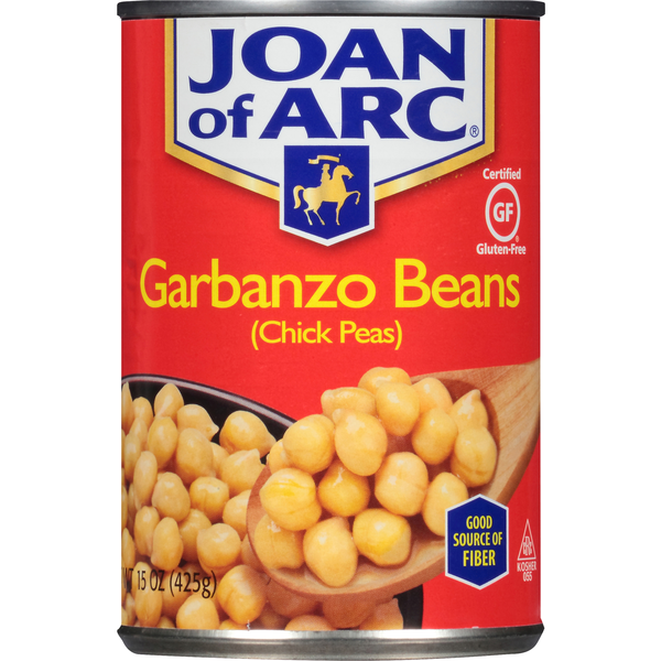 Canned Meals & Beans Joan of Arc Garbanzo Beans Chick Peas hero