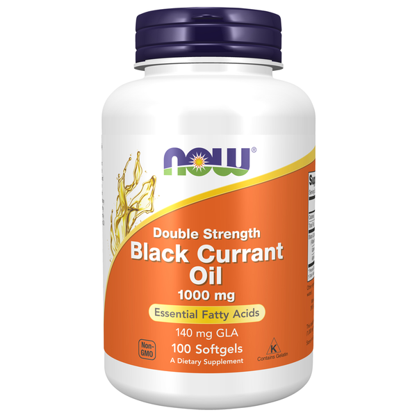 Vitamins & Supplements NOW Black Currant Oil, Double Strength 1000 mg hero