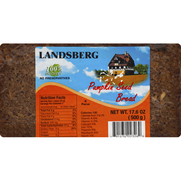 Bread Landsberg Bread, Pumpkin Seed hero