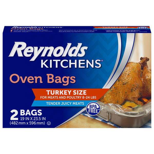 Food Wraps & Storage Reynolds Oven Bags, Turkey Size hero