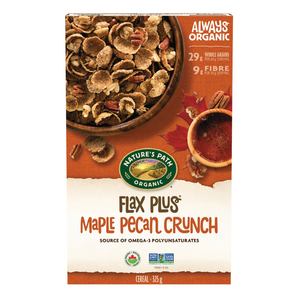 Cereal Nature's Path Flax Plus Maple Pecan Crunch hero