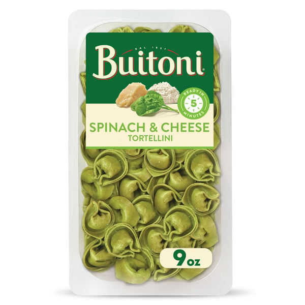 Prepared Meals Buitoni Spinach and Cheese Tortellini, Refrigerated Pasta hero