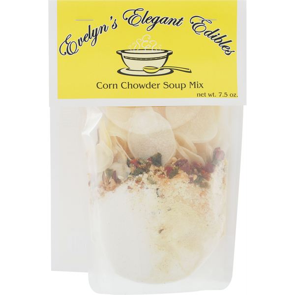 Spices & Seasonings Evelyn's Elegant Edibles Soup Mix, Corn Chowder hero