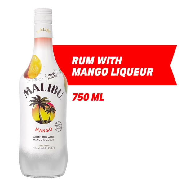 Rum Malibu White Rum with Mango Liqueur hero