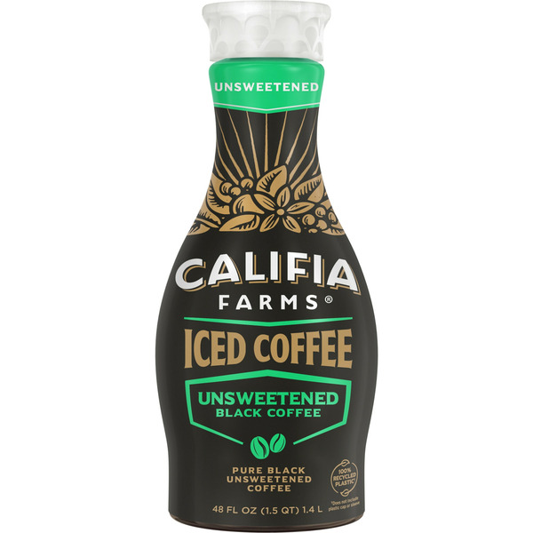 Califia Farms Pure Black Original Iced Coffee hero