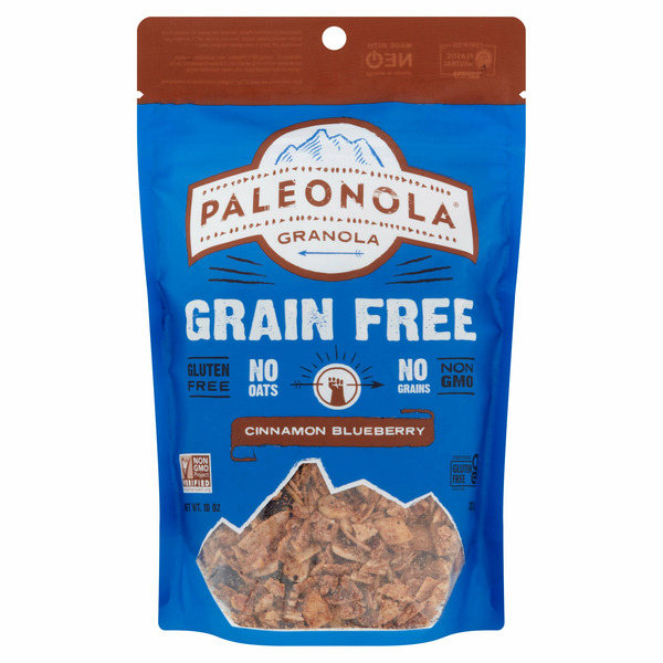 Cereal Paleonola Grain Free Cinnamon Blueberry Granola hero