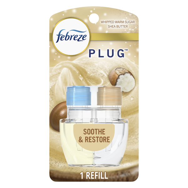 Air Fresheners & Candles Febreze PLUG Air Freshener Oil Refill, Soothe & Restore hero