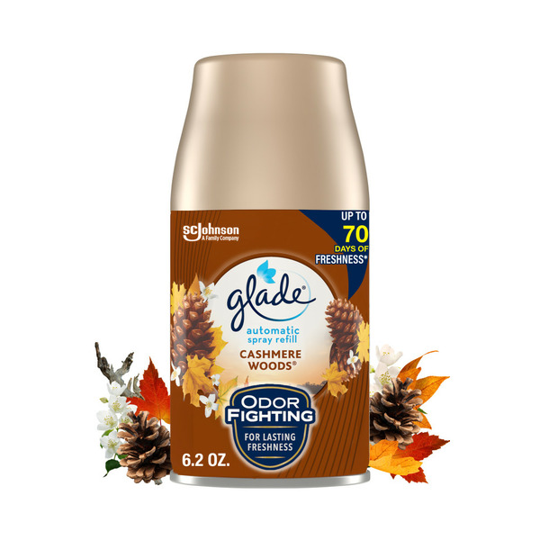 Air Fresheners Glade® Automatic Spray Air Freshener Refill, Comforting Cashmere Woods hero