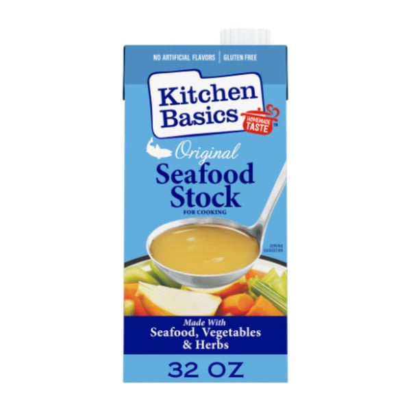 Soup, Broth & Bouillon Kitchen Basics Seafood Stock hero