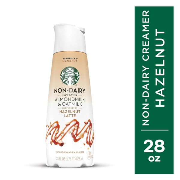 Starbucks Hazelnut Latte Non-Dairy Creamer hero