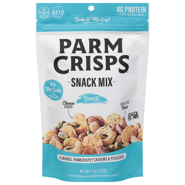 Trail Mix & Snack Mix ParmCrisps Snack Mix, Ranch hero