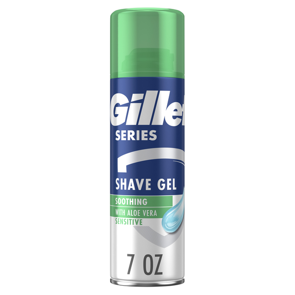 Shave Needs Gillette Series Soothing Shave Gel for men with Aloe Vera hero