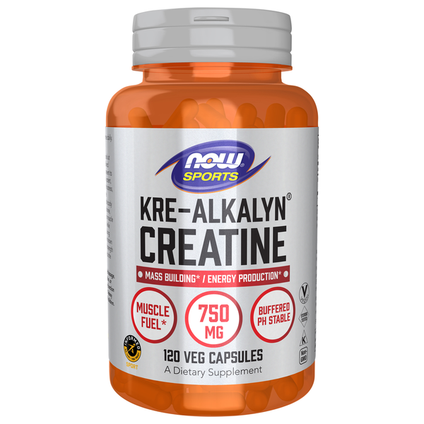 Dietary Supplements NOW KrE Alkalyn® Creatine hero