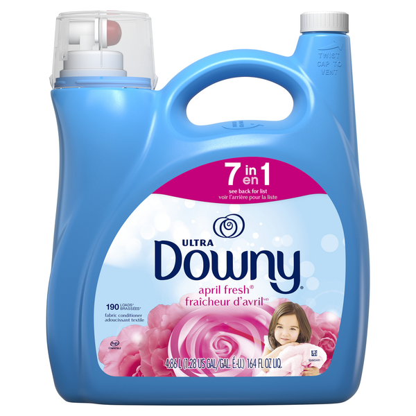 Laundry Downy April Fresh Liquid Fabric Conditioner (Fabric Softener), 190 loads hero