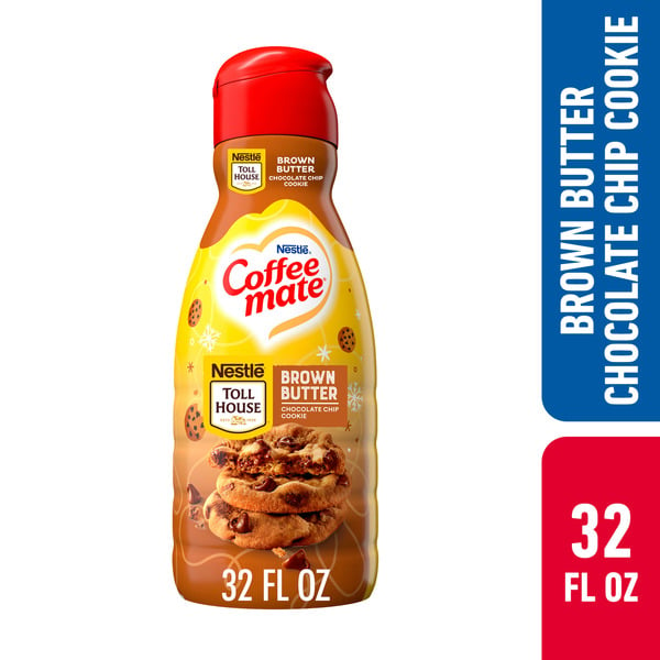 Coffee mate Brown Butter Chocolate Chip Cookie Liquid Coffee Creamer hero