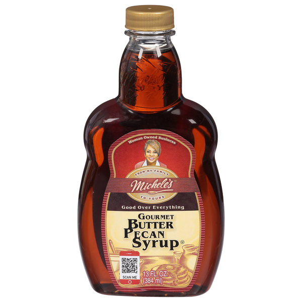 Honeys, Syrups & Nectars Michele's Syrup, Butter Pecan, Gourmet hero