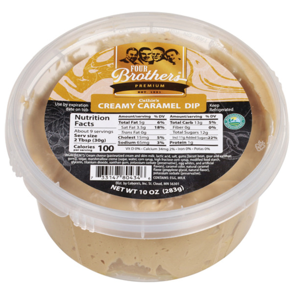 Four Brothers Dip, Cathie's, Creamy Caramel hero