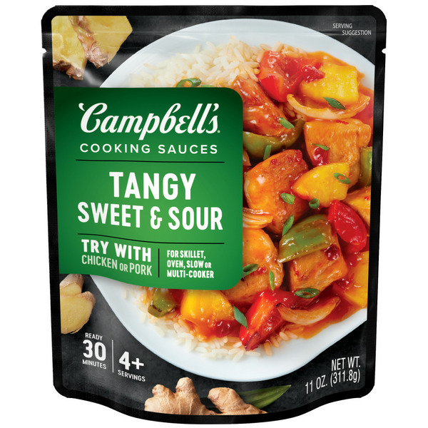 Instant Foods Campbell's Tangy Sweet and Sour Cooking Sauce hero