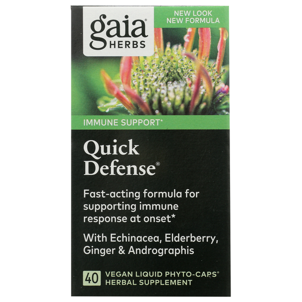 Vitamins & Supplements Gaia Herbs Quick Defense hero