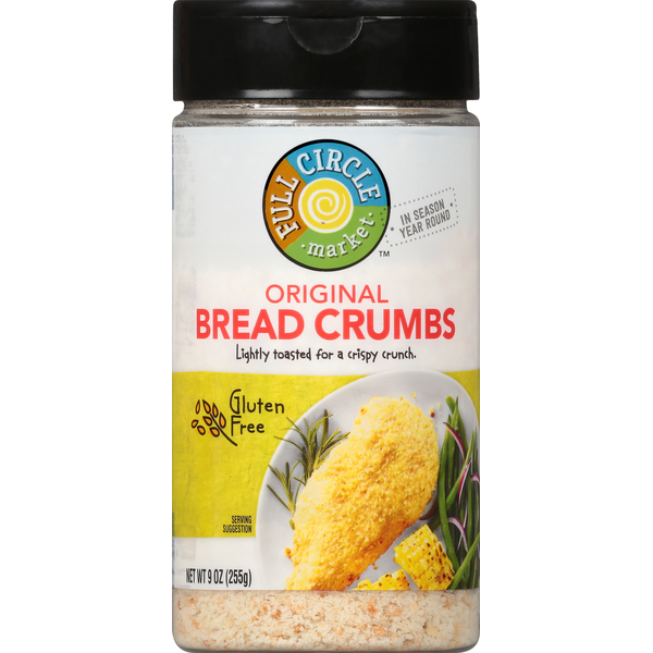 Bread Full Circle Bread Crumbs, Gluten Free, Original hero