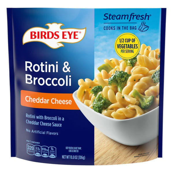 Meals Birds Eye Steamfresh Sauced Cheesy Pasta & Broccoli Frozen Side hero