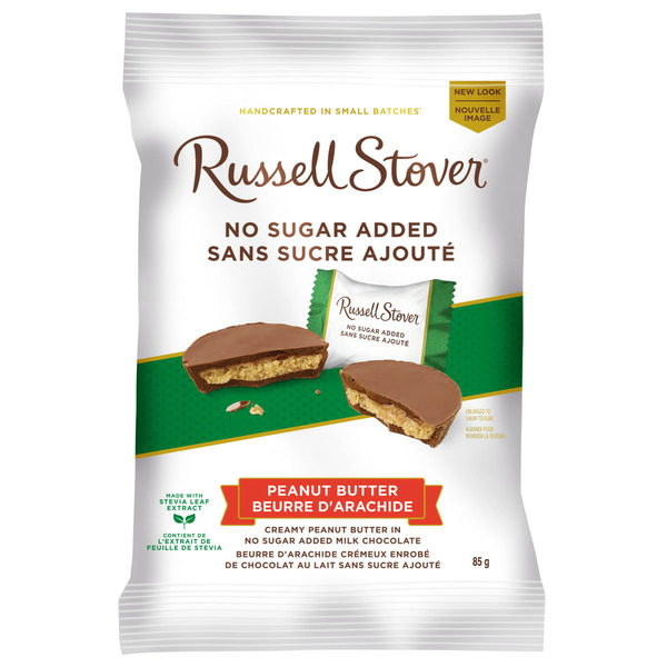 Candy & Chocolate Russell Stover No Sugar Added Peanut Butter Cups hero