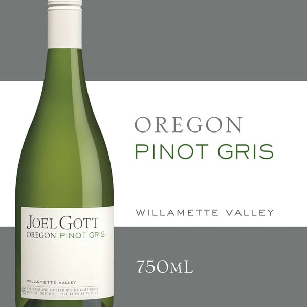 White Wines Joel Gott Wines Oregon Pinot Gris White Wine hero