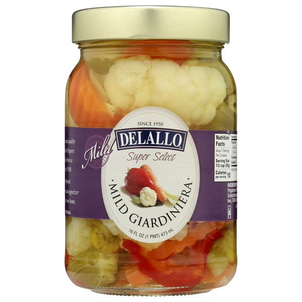 Pickled Goods & Olives DeLallo Giardinera Mild hero