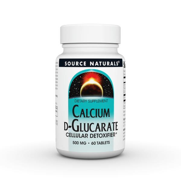 Vitamins & Supplements Source Naturals Calcium D-Glucarate 500 mg Tablet hero