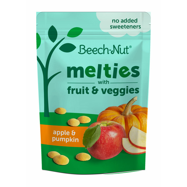 Baby Food & Formula Beech-Nut Fruit & Veggie Melties, Apple, Pumpkin hero