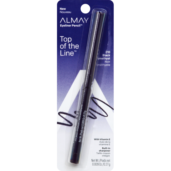 Makeup Almay Eyeliner Pencil, Black Amethyst 210 hero