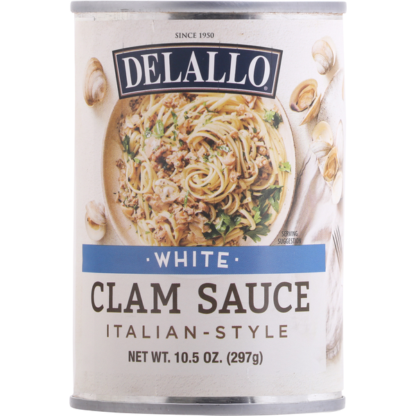 Pasta Sauce DeLallo Calm Sauce, White, Italian Style hero