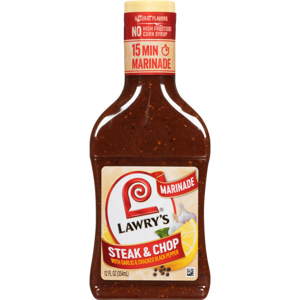 Marinades & Meat Preparation Lawry's® Steak & Chop Marinade hero