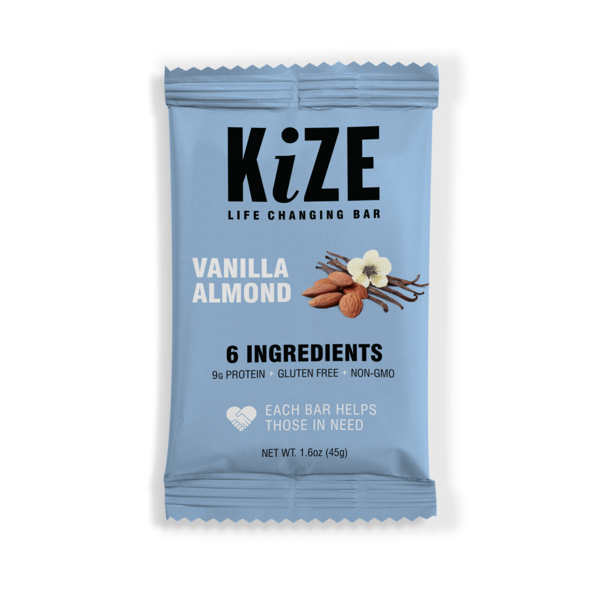 Energy & Granola Bars KiZE Bar Vanilla Almond hero