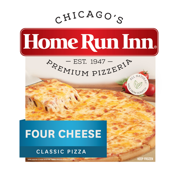 Frozen Pizza Home Run Inn Family Size Classic Four Cheese Frozen Cheese Pizza hero