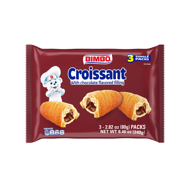 Bread Bimbo  Chocolate Filled Croissants hero