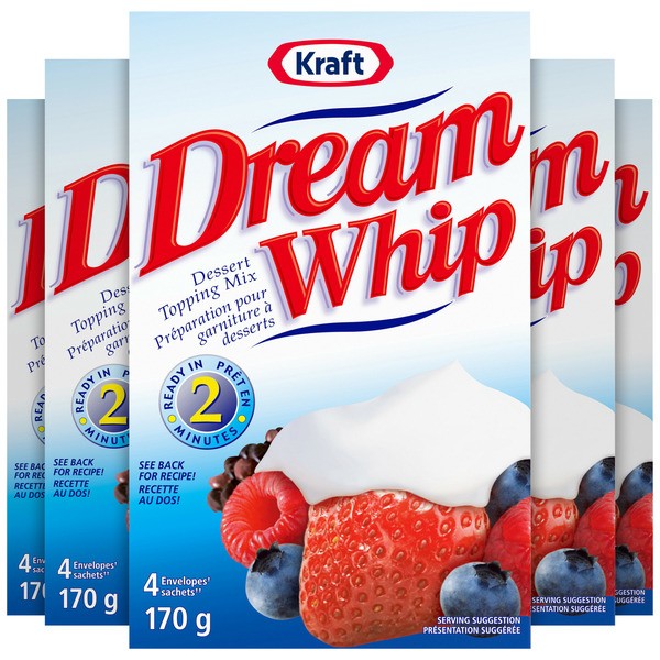 Baking Ingredients Dream Whip Whipped Topping Mix hero