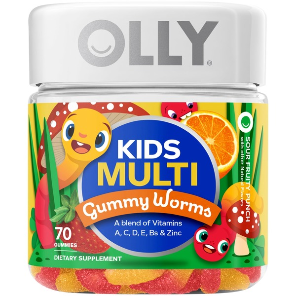 Children's Multivitamins OLLY Kids Multi Worms - hero