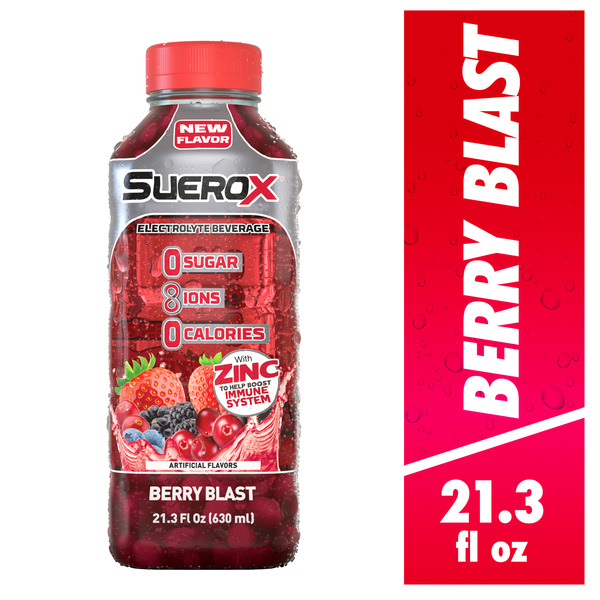 Energy & Sports Drinks SueroX Berry Blast Electrolyte Drink, Sugar-Free Hydration hero