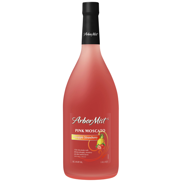 Spirits Arbor Mist Pineapple Strawberry Pink Moscato Fruit Wine hero