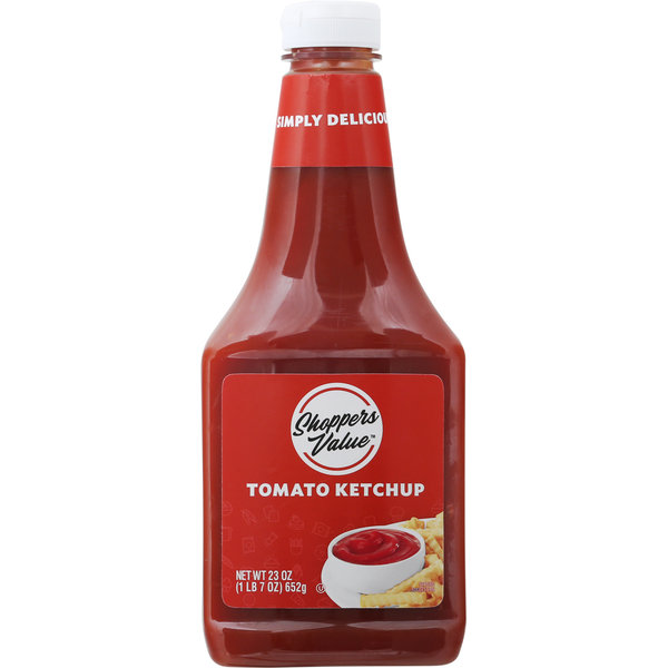 Condiments Shoppers Value Tomato Ketchup hero