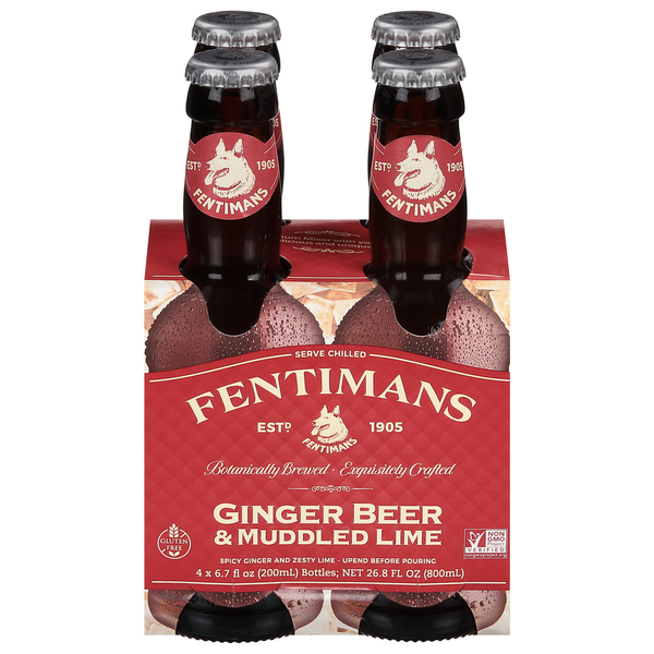 Fentimans Mixer, Ginger Beer & Muddled Lime hero