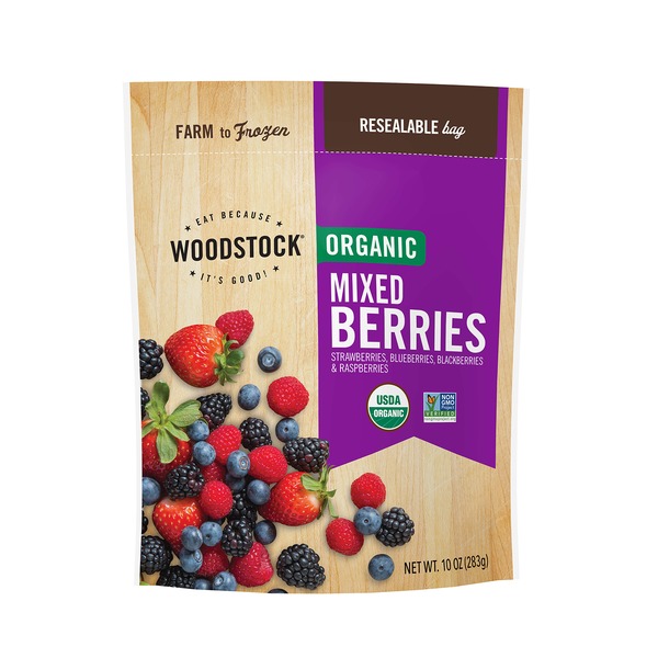 Frozen Produce WOODSTOCK Organic Mixed Berries hero